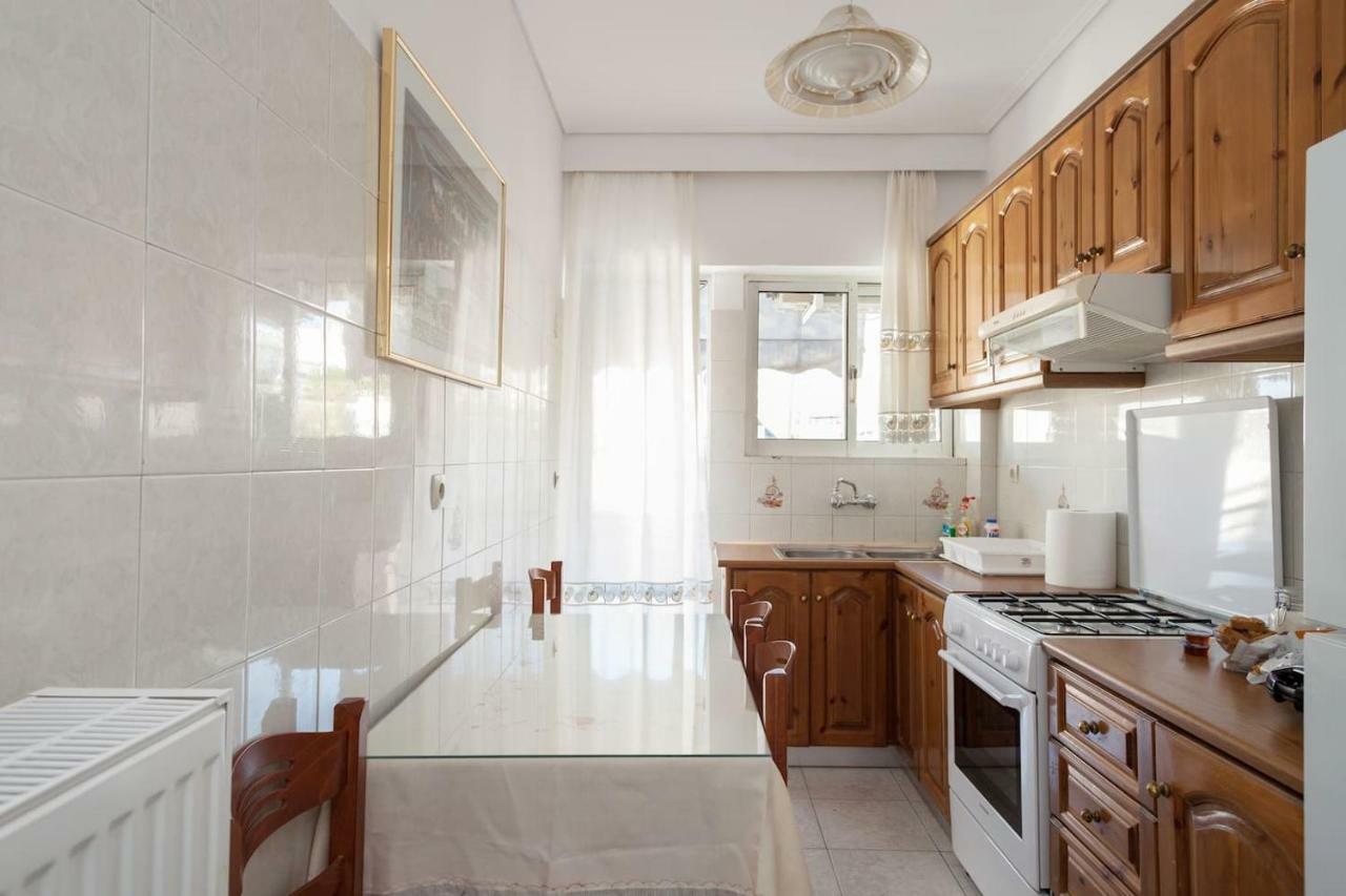 Elegant Athenian Apartment Atenas Exterior foto